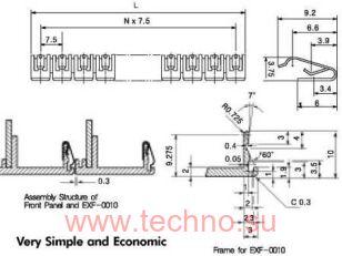EXF-0010-A-80pin-22-11 / IDFg-0010A-600mm-33 ( 1  600 ,  )