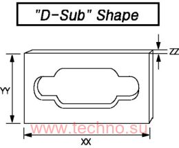 71TSFK-19-2-71-15-D37 / ID-45BNKH-19-2-71-15-D37 (   D-Sub-37)